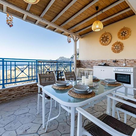 Aperanto Galazio Apartment Архангелос Екстериор снимка
